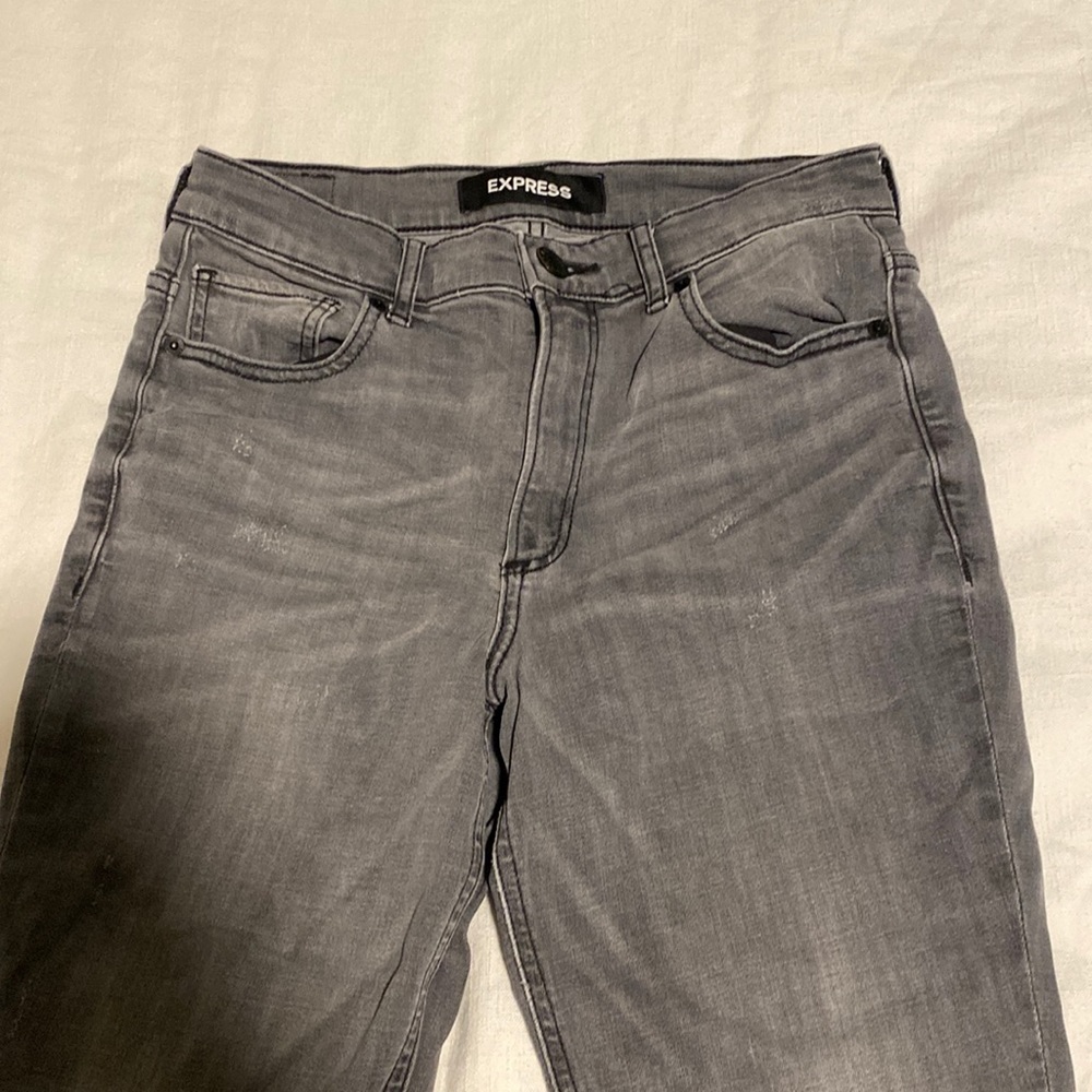 Express ankle high rise stretchy jean